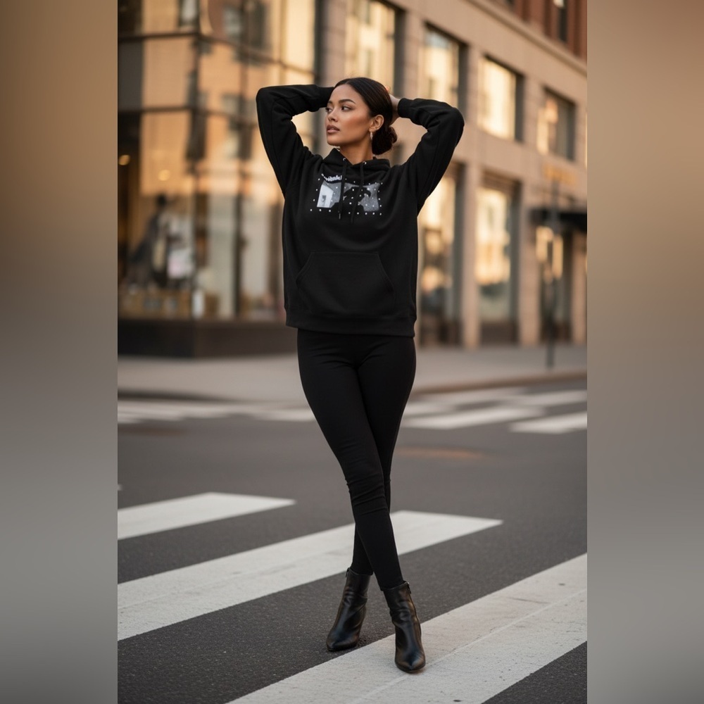 BLACK MITSKI HOODIE SIZE XL BRAND NEW